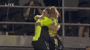 Nik Wallenda Hug GIF by Volcano Live! with Nik Wallenda
