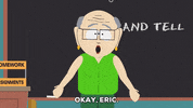 teacher mr. herbert garrison GIF by South Park 
