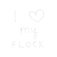 CalitoGang bird chickens flock borb Sticker