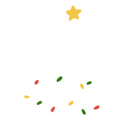 Cat Party Sticker