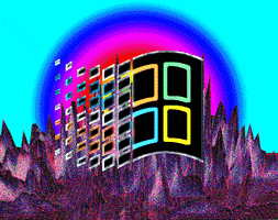 glitch colors GIF by devindixon4597