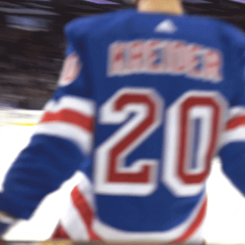 Celebrate Chris Kreider GIF by New York Rangers