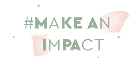 Make An Impact Sticker by Workplay