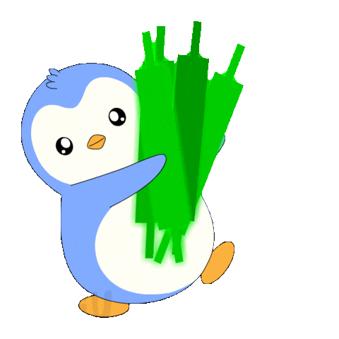 Crypto Penguin Sticker by Pudgy Penguins