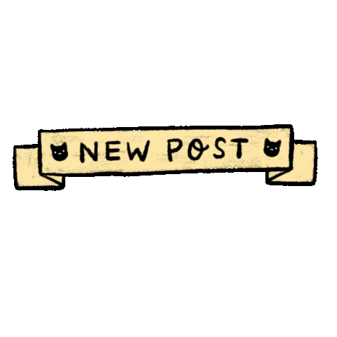 HelloCurlyTail giphyupload cat new post Sticker