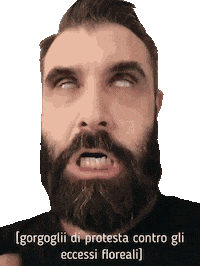 uomosenzatonno argh protesta rabbia aaargh Sticker