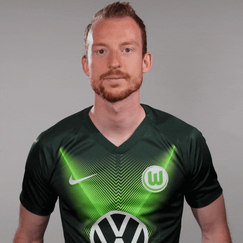 Soccer Reaction GIF by VfL Wolfsburg