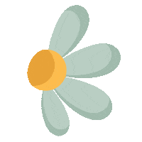Flower Sticker by Hikkup