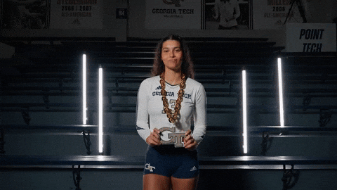 Georgia Tech Volleyball GIF by Georgia Tech Yellow Jackets