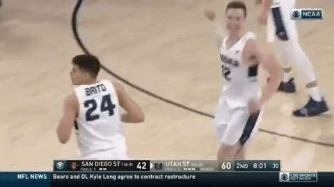 GIF by USUAthletics