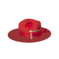 Hatgods fedora megazip zipfedora hatgods Sticker