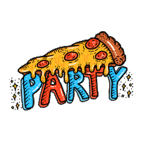 Party Fun Sticker by Domino's AU