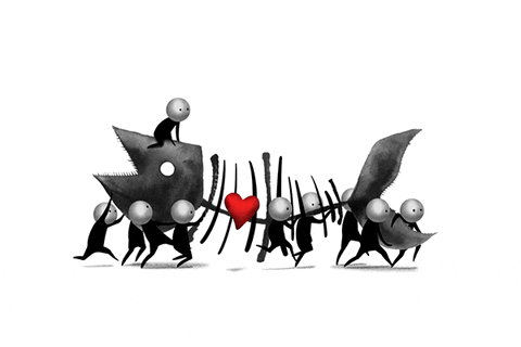 animation heart GIF by Erick Oh
