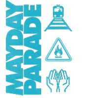 Out Of Here Sticker by Mayday Parade