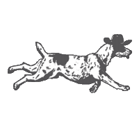 Fort Worth Happy Tails Sticker by Hotel Drover