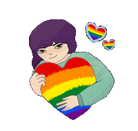 Proud Love Is Love Sticker by Contextual.Matters