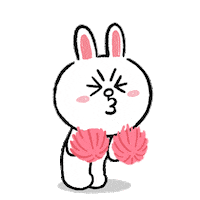 Happy Joy Sticker by LINE FRIENDS