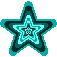 excited star struck Sticker