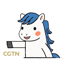 Spring Festival Hello Sticker by CGTN V-Studio