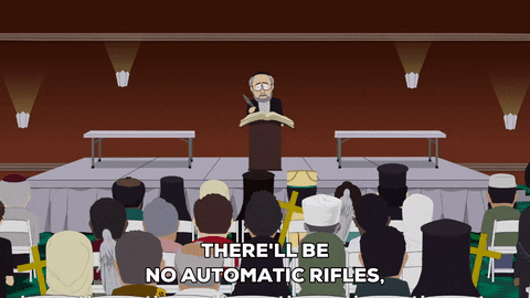 audience podium GIF by South Park 