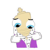 Shy Sticker