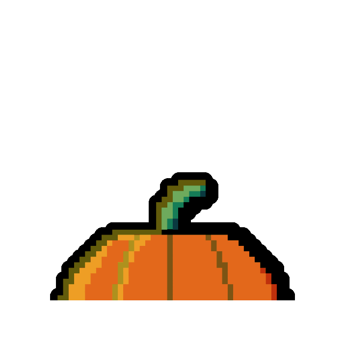 Trick Or Treat Pixel Sticker