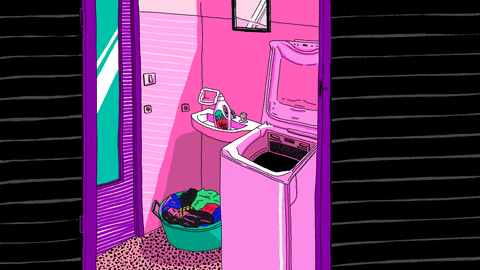 MarioDeFava giphyupload clothes bathroom sketchbook GIF