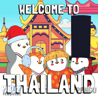 Travel Penguin GIF by Pudgy Penguins
