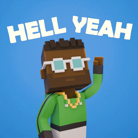 Lets Go GIF by Meebits