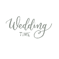 Wedding Lettering Sticker