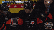 talking ice hockey GIF by NHL