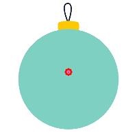 Christmas Sticker by Jackie Smith BA
