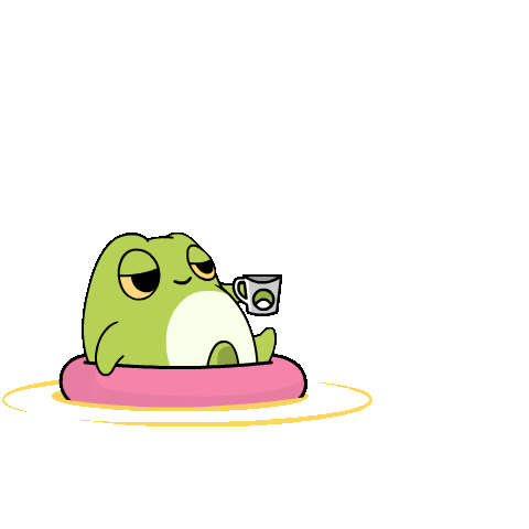 Chilling 1St Day Of Summer Sticker by Ordinary Frends