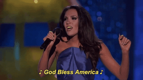 God Bless America Ballet GIF by Miss America