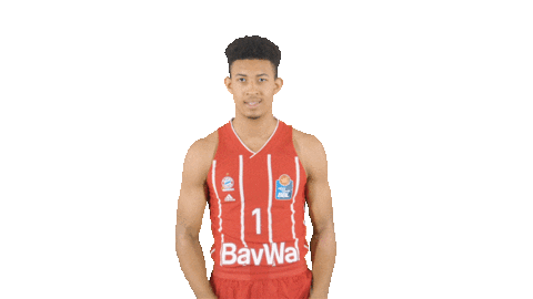 Happy Euroleague Basketball Sticker by FC Bayern Basketball