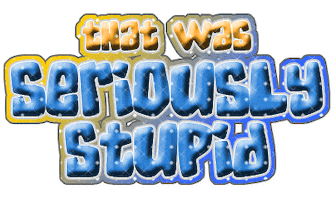 stupid Sticker