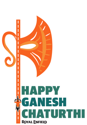 Ganesh Chaturthi Sticker by Royal Enfield