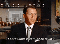 frank sinatra christmas GIF