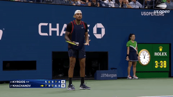 Kyrgios Gets Frustrated