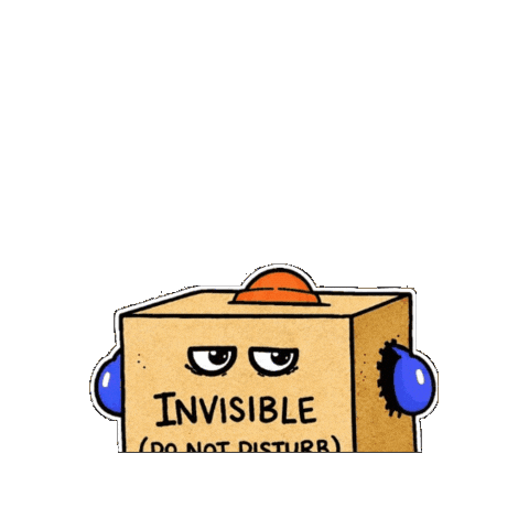 Do Not Disturb Goodbye Sticker