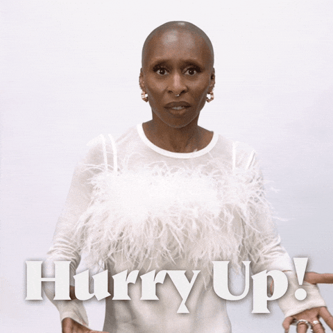 Come On Waiting GIF by Cynthia Erivo