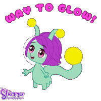 Proud Of You Win Sticker by ShimmertheGlowworm