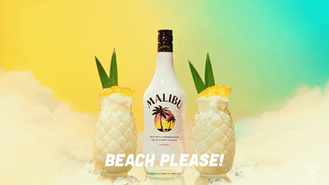 Happy Hour Mood GIF by Malibu Rum