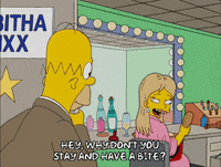 Season 17 Eating GIF by The Simpsons