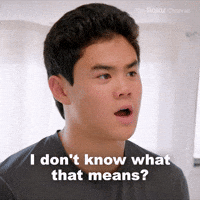 IDK what that means?