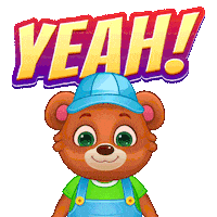 Uh Huh Yes Sticker by Lucas and Friends by RV AppStudios