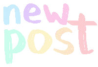 New Post Sticker