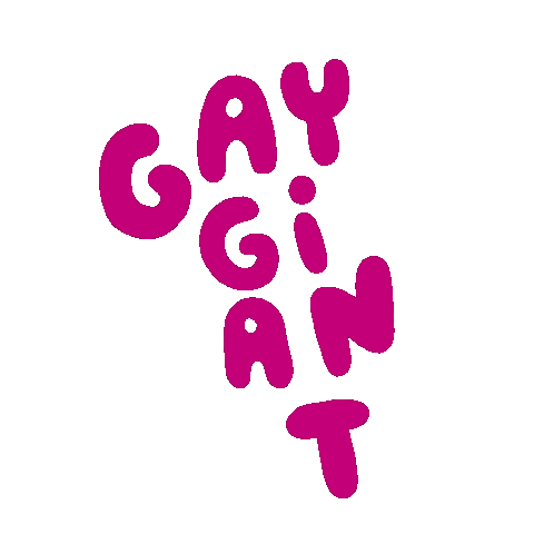 Pink Gay Sticker by Gabriel Ebensperger