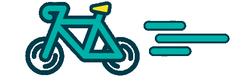 Bike Exercise Sticker by Bowel Cancer UK