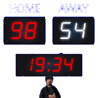 54 Away Sticker